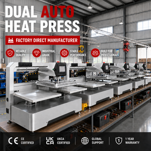 Nuovo Modello di Pressa a Caldo Elettrica Automatica a Doppia Stazione 16x20 per <span class=keywords><strong>Stampa</strong></span> a Sublimazione su T-Shirt - Product Image 5