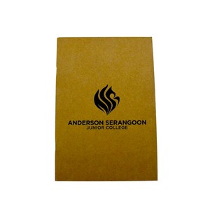 Cuaderno de Ejercicios Académicos de Papel Kraft con Rayas Universitarias, con Páginas Interiores Personalizadas para Tareas Escolares - Product Image 1