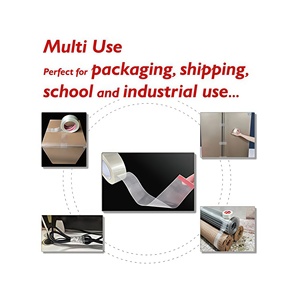 شريط ألياف زجاجية عالي القوة من GOC، شريط تغليف متين مع طبقة PET ولاصق حراري لتغليف المنصات - Product Image 2