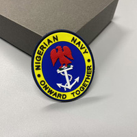 Logo en PVC souple 3D personnalisé broderie en fer gaufré Noctilucent PVC caoutchouc Patch avec pour Velcro pour chapeau en forme de fleur