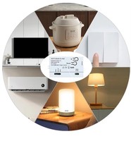 Module de relais intelligent Tuya WiFi 433 MHz USB 5V 7-32V 220V 1 canal 10A pour porte de garage compatible Alexa Google Home