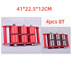 Équipement mobile de type plate-forme de chariot à réservoir en acier de 8 tonnes/6 tonnes avec stockage de chargement de cargaison de rouleaux OEM/ODM pris en charge - Product Image 2
