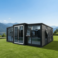 Maison conteneur pliable multifonctionnelle portable pour un rangement et un transport faciles - Idéale pour les kiosques de vente mobiles