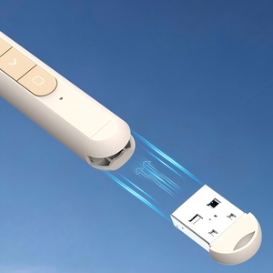 Présentateur sans fil télescopique VSON 2.4G USB, télécommande de <span class=keywords><strong>présentation</strong></span> avec pointeur laser rétractable pour enseignants et réunions - Product Image 4