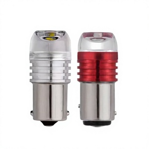 ไฟท้ายรถยนต์ LED กำลังสูง 1156/1157 COB แบบแฟลช สโตรบ ไฟถอยหลัง สีฟ้า ไฟเบรก ไฟเลี้ยว รุ่น 5630 3SMD 12V ใหม่ - Product Image 4