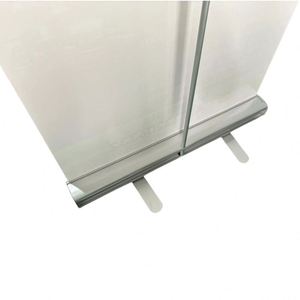 Entrega Rápida, Diseño Personalizado, Soporte de Banner Enrollable de Aluminio Resistente para Exteriores, Promocional - Product Image 4