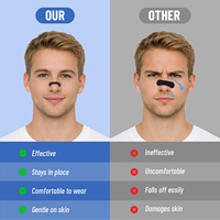 Bandes nasales et patchs anti-ronflement personnalisés avec logo pour une meilleure qualité de sommeil – Solution contre le ronflement