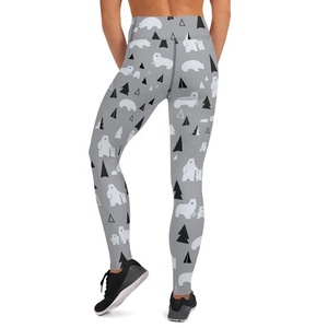 Leggings taille haute pour femmes, doux comme du beurre, élastiques, opaques, effet ventre plat, grandes tailles, pour entraînement, gym, yoga, extensibles dans quatre directions, séchage rapide - Product Image 2