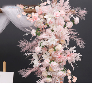 ช่อดอกไม้ประดิษฐ์ดอกกุหลาบผ้าไหม9หัวที่เหมือนจริงของบัวกลางที่สมบูรณ์แบบสำหรับงานแต่งงานสำเร็จการศึกษาวันแม่วันอีสเตอร์คริสต์มาส - Product Image 4