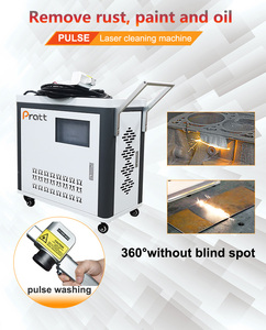 Máquina de Eliminación de Óxido Láser Portátil Pratt Nueva Actualización Pulse para <span class=keywords><strong>Limpieza</strong></span> de Metales en Fábrica, para Óxido en Metal, 100w 200w 300w 500W 1000W - Product Image 5