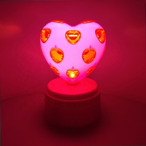 CE ROHS Heart Music Dj Disco Light Dance Fiestas Cumpleaños BT FM Función Altavoz Proyector - Product Image 2