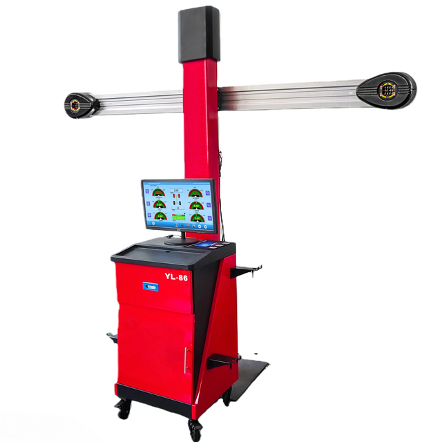 Dynamic 3D Imaging Wheel Alignment System with No Wire & No Battery