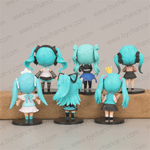 Figura Coleccionable de <span class=keywords><strong>Anime</strong></span> de Chicas Bailarinas Electrónicas, Juguete de Moda para Fanáticos del Otaku, Decoración de Escritorio, Regalo de Cumpleaños - Product Image 2