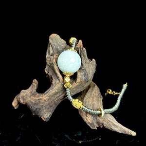 <span class=keywords><strong>Pulsera</strong></span> de Jadeíta Birmana Natural de Grado A, con Cuentas Redondas, <span class=keywords><strong>Pulsera</strong></span> de Jade de Alta Calidad para Mujer, Regalo de Joyería de Jadeíta (con Certificado) - Product Image 6