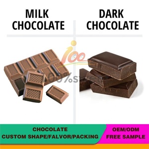 Nhà máy OEM/ODM bán buôn Chất lượng cao Bơ ca cao sữa sữa sô cô la trắng và thanh sô cô la đen - Product Image 5