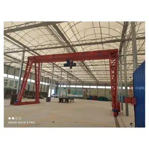 MH 5 ton Traveling Single Beam Gantry Crane With Electric Hoist