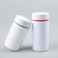 Contenants pharmaceutiques en plastique PET de haute qualité pour capsules, médicaments et vitamines, 100 ml, 120 ml, 150 ml