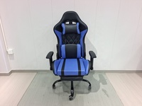 Chaise de jeu en cuir rose et blanc, ergonomique, pour femmes et filles, chaise de jeu féminine