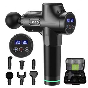 Home Office Massage Gun 30 Speed High <b>Powerful</b> Deep Tissue Muscle Percussion Massage Therapy Gun With Lcs Screen - Product Image 1