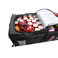 Nouvelle boîte de rangement rétractable grande capacité pour coffre de voiture, en tissu Oxford, organisateur de fournitures et glacière, en stock pour l'exportation, Chine