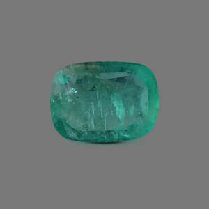 Émeraude naturelle de 3,17 carats, certifiée Panna, pierre précieuse verte, qualité export premium, pour bague, pendentif, bijoux - Product Image 1