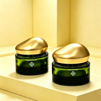 Vente en gros de pots en verre ronds pour crème, 30g 50g, contenants cosmétiques vides pour crème pour le visage