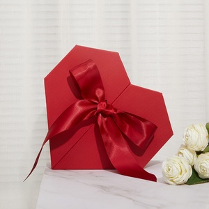 Custom Logo Luxury Cardboard Magnetic Folding Gift <b>Box</b> With Ribbon Closure - Product Image 2