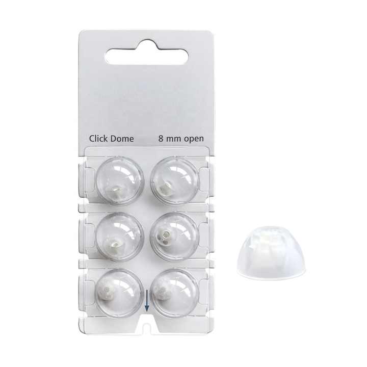 6 Pieces of Pack Signia Connexx Click Silicone Ear Domes Open for ...