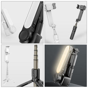 Stabilisateur de cardan portable avec <span class=keywords><strong>filtre</strong></span> beauté, lumière d'appoint et anti-tremblement - Product Image 4