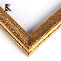 Marcos para Cuadros de Gran Tamaño con Tecnología Innovadora, A3 A4, Dorados, Diseño Europeo Tradicional en Madera, para Decoración de Hoteles