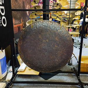 <span class=keywords><strong>Instrument</strong></span> de <span class=keywords><strong>gong</strong></span> <span class=keywords><strong>chinois</strong></span> fait à la main de vente chaude <span class=keywords><strong>gong</strong></span> de vent personnalisé de 34 pouces pour la guérison par le son - Product Image 2