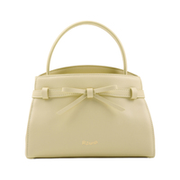 Sac à main en cuir véritable LZ OEM ODM pour femme avec nœud, sacs fourre-tout en cuir, sac à bandoulière, fabricant de logos personnalisés Guangzhou