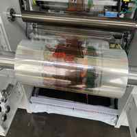 Machine d'impression rotogravure automatique Kunteng à deux couleurs à grande vitesse, type 1300, pour l'impression de sacs en plastique PE et de films papier