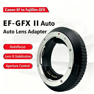 Kampo EF-GFX II เมาท์อะแดปเตอร์ EF/EF-S เพื่อ GFX เมาท์สำหรับ Canon ef/EF-S เลนส์ไปยัง Fujifilm GFX-Mount camx 50S <span class=keywords><strong>GFX100</strong></span> - Product Image 2