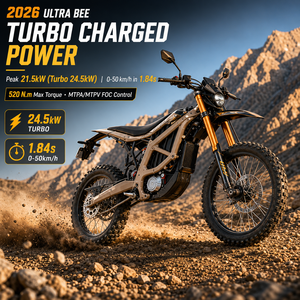 Motocicleta Todoterreno 2026 Ultra Brushless de 24.5kW, 74V, 60Ah, Nueva, Lista para Enviar, Entrega DDP - Product Image 4