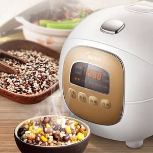 Olla Arrocera Midea de 3L, Mini, Eléctrica, con Forma de Tambor y Función de Temporizador, para 1-3 Personas, Uso en Dormitorios - Product Image 4