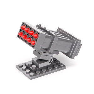 Lanzamisiles de la Segunda Guerra Mundial, Robots de Defensa Aérea, Bloques de Construcción, Figura de Soldado, Accesorio de Escena, Modelo de Juguete Hecho de Plástico ABS - Product Image 1