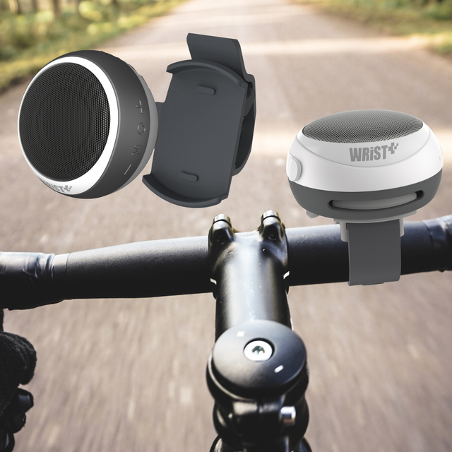 Hands-free Call TWS 5W Cycling Audio Outdoor IPX6 Waterproof Riding Bike Speaker with USB/SD Card Slot/Magnetic Clip