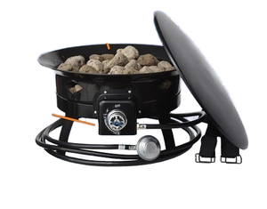 <span class=keywords><strong>เตา</strong></span>ก๊าซโพรเพนตั้งแคมป์แบบพกพาหลุมไฟกลางแจ้ง58000BTU ได้รับการรับรองจาก Csa <span class=keywords><strong>หิน</strong></span><span class=keywords><strong>ลาวา</strong></span>และที่จับ - Product Image 2