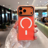 Étui de protection robuste et mat pour téléphone portable IVYMAX, design magnétique coloré ondulé IMD, nouveau modèle pour iPhone 14 15 16 17 18 Pro Max