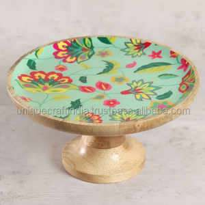 เค้กไม้มะม่วงหรูหราแบบชนบทที่ตั้งโชว์ขนมหวานสำหรับงานเลี้ยงและงานแต่งงานงานฝีมือที่ไม่เหมือนใครอินเดียสร้างสรรค์เหนือกาลเวลา - Product Image 1