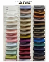 Tissu satiné imitation acétate populaire 185 g/m², texture crêpe fine, matière soyeuse et lisse, tombé doux, idéal pour robes et chemisiers élégants