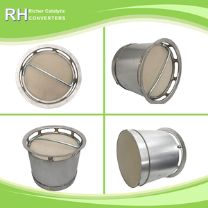 Pièces détachées automobiles de rechange Système d'échappement Filtre à particules diesel Euro 6 DPF pour <span class=keywords><strong>camion</strong></span> <span class=keywords><strong>DAF</strong></span> XF106 1891485 1945456 1945456R - Product Image 1
