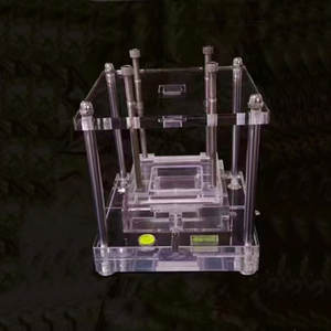 Bridas de tubo de acrílico personalizables, sellos de precisión CNC PMMA, servicios de perforación, conexiones roscadas, estable UV - Product Image 5