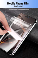 Fabrication certifiée CE 420um TPU Hydrogel pour iPhone 17 3D Flexible résistant aux rayures anti-choc offre limitée dureté douce