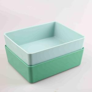 Contenedor de Almacenamiento de Alimentos, Rectangular, de Plástico, para Conservar la Frescura, Tazón para Cocina, Diseño Minimalista, Multifuncional - Product Image 2