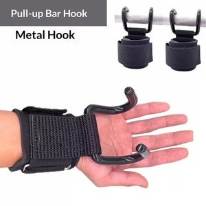Équipement de musculation pour adultes avec crochets doubles en acier à assistance électrique, crochets antidérapants, booster de fitness, <span class=keywords><strong>protection</strong></span> des mains - Product Image 1