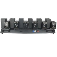 Lyre LED à tête mobile 12x60W avec effet de vague, flash et DMX512 pour scène et DJ