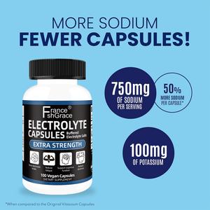 Capsules d'électrolytes de haute qualité pour soutenir la fonction cognitive chez les adultes, 100 capsules d'électrolytes - Product Image 3