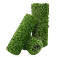 Gazon de paysage synthétique bon marché, jardin de maison, gazon artificiel